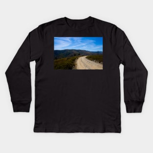 Relaxation road Kids Long Sleeve T-Shirt